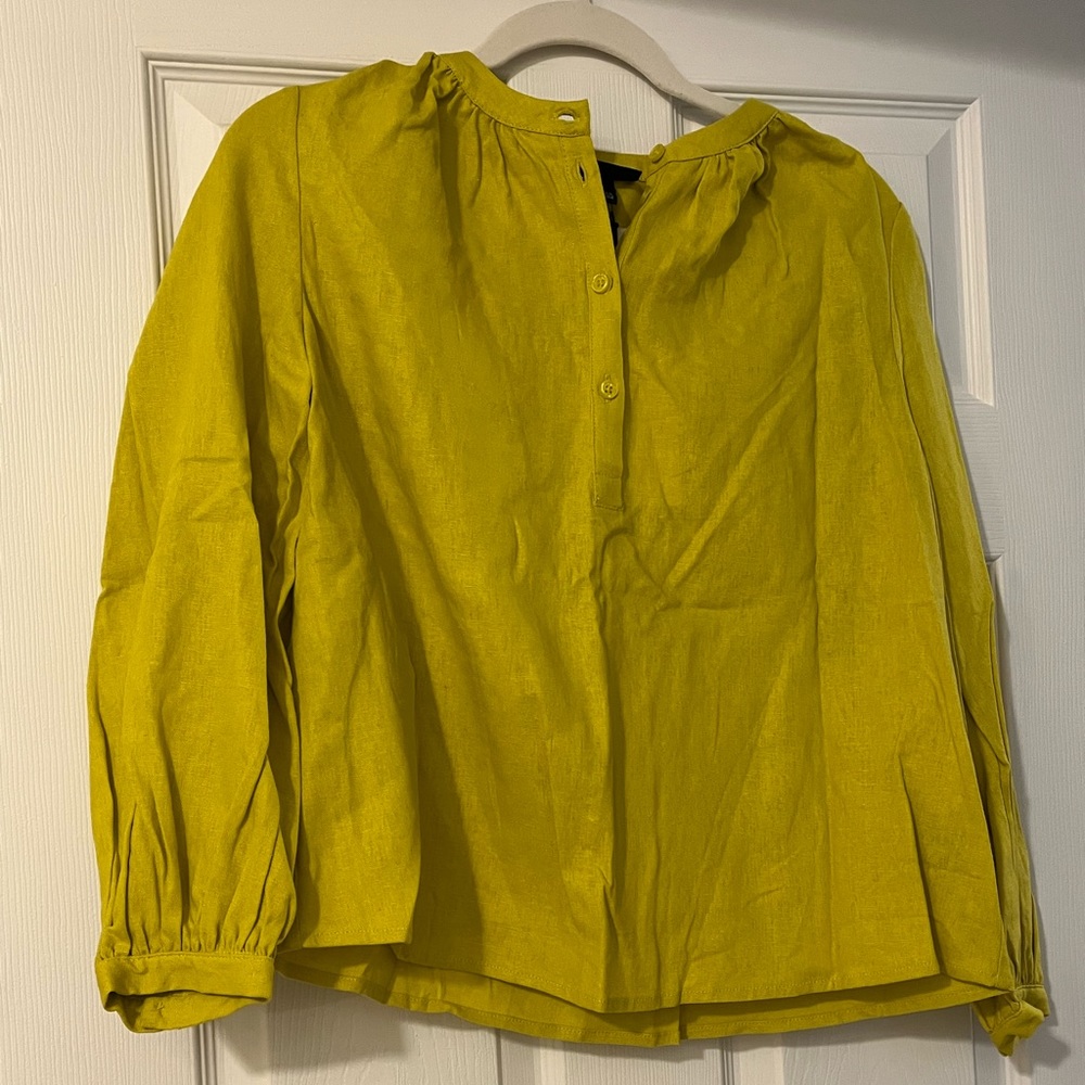 Mustard yellow women’s shirt